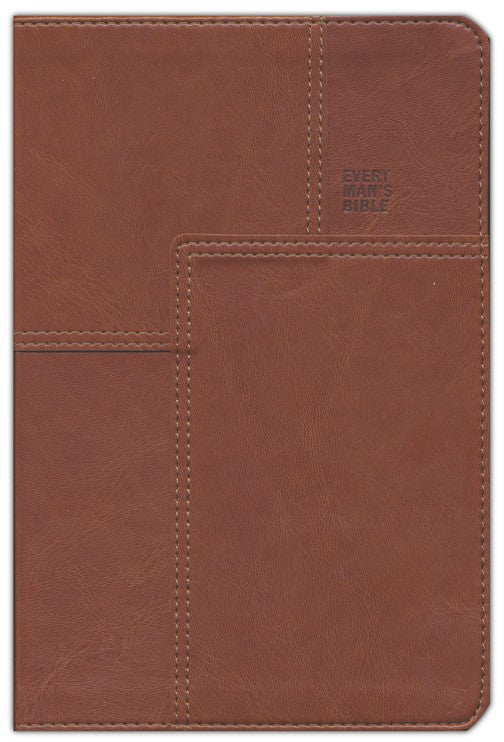 NLT Every Mans Bible Deluxe Messenger Edition