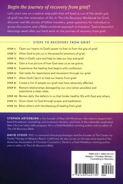 The Life Recovery Workbook for Grief: A Bible-Centered Approach for Taking Your Life Back