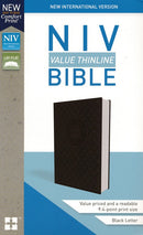 NIV Value Thinline Bible, Black