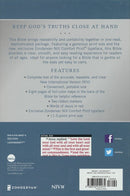 NIV Personal-Size Large-Print Bible, Brown