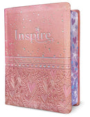 NLT Inspire Bible for Girls, Pink