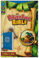 NIV Adventure Bible, Leathersoft Blue Compass