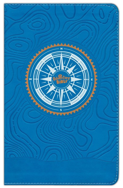 NIV Adventure Bible, Leathersoft Blue Compass