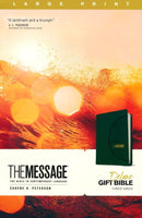 Message Deluxe Gift Bible Large Print
