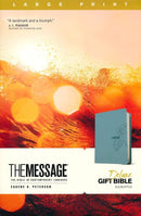 Message Large-Print Deluxe Gift Bible