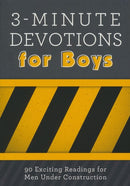 3 Minute Devotions For Boys