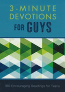3-Minute Devotions for Guys: 180 Encouraging Readings for Teens
