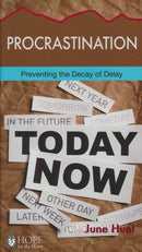 Procrastination: Preventing The Decay Of Delay