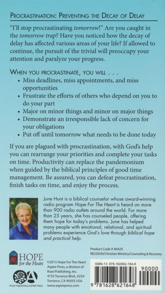 Procrastination: Preventing The Decay Of Delay