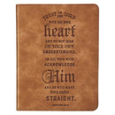 Trust in the Lord Handy-Sized Journal, Brown