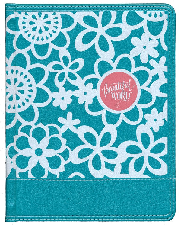 NIV Beautiful Word Coloring Bible for Girls Teal
