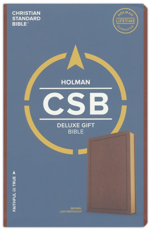 CSB Deluxe Gift Bible, Brown