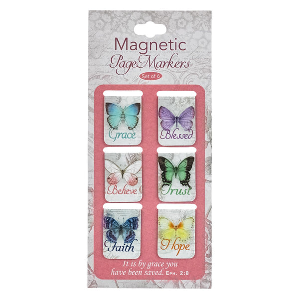 Butterfly Blessings Mini Magnetic Bookmark Set MGB040