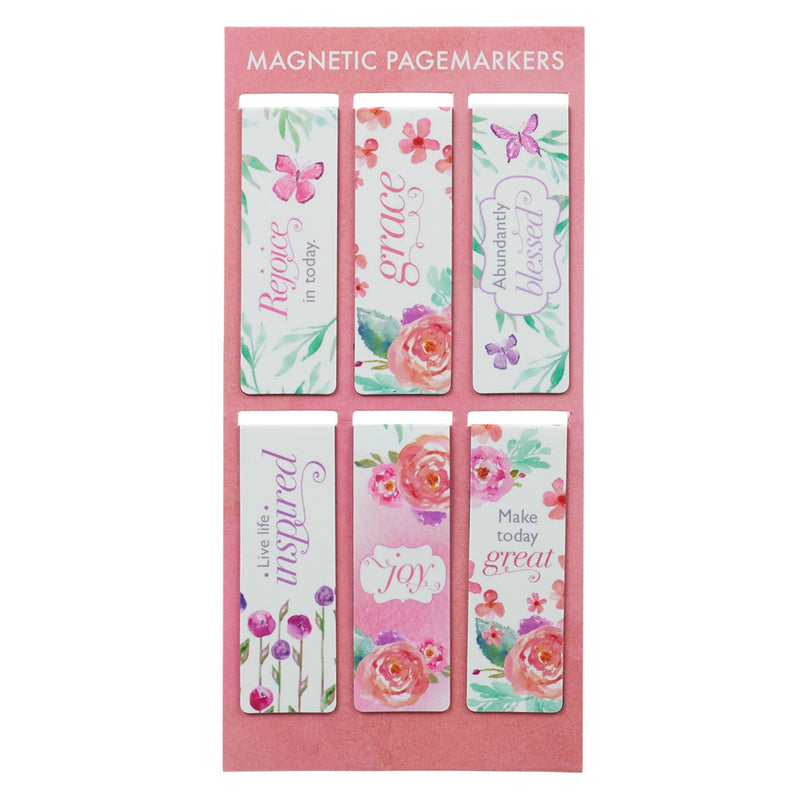 Blossoms of Blessings Magnetic Bookmark Set MGB050