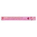 Pure Heart Pink Magnetic Strip- Psalm 51:10