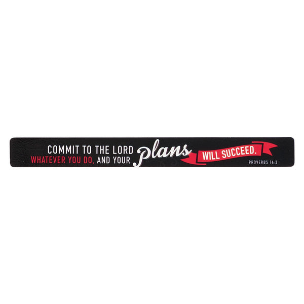 Commit to the Lord Magnetic Strip - Proverbs 16:3